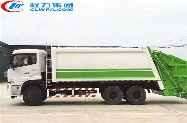 國(guó)五東風(fēng)天龍后雙橋壓縮式垃圾車