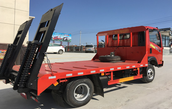 【上藍牌、國五】重汽王牌平板車