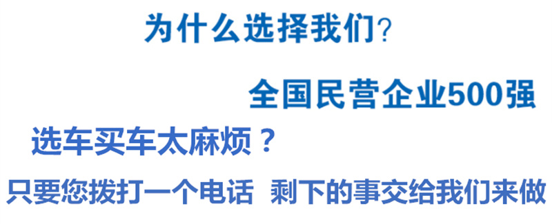 買(mǎi)車(chē)為什么選擇程力廠家？